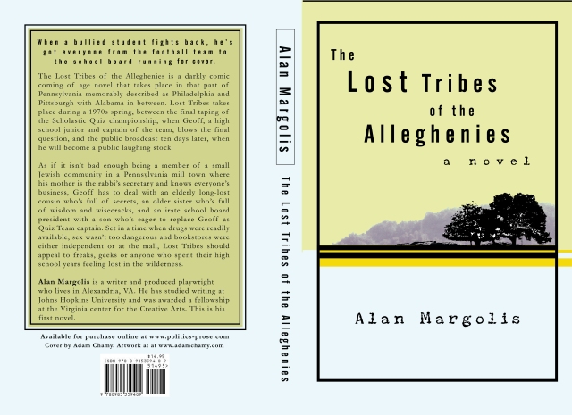 Cover Layout for Lost Tribe of the Alleghenies by Alan Margolis
